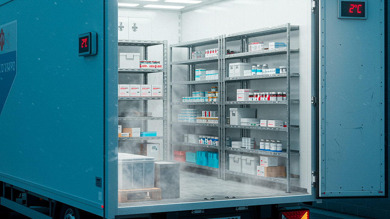 Camion frigorifique - Suivi de la température